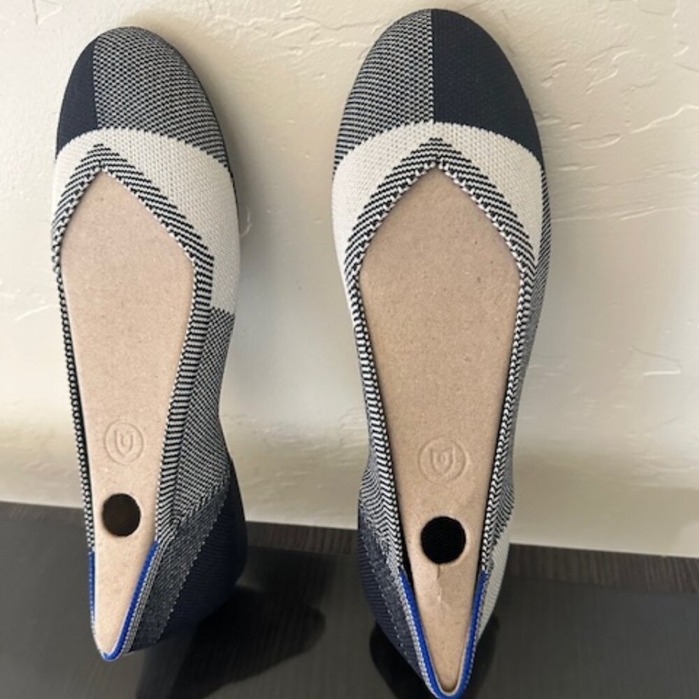 Rothy Shoes Black and White